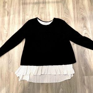 Club Monaco sweater with flared back